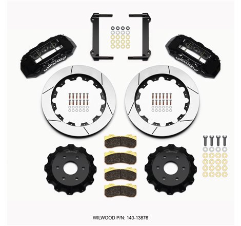 Wilwood TX6R Front Kit 16.00in Black 1999-2014 GM Truck/SUV 1500