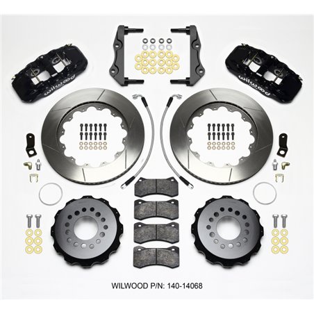 Wilwood AERO4 Rear Kit 14.25in 2014-Up Challenger w/Lines