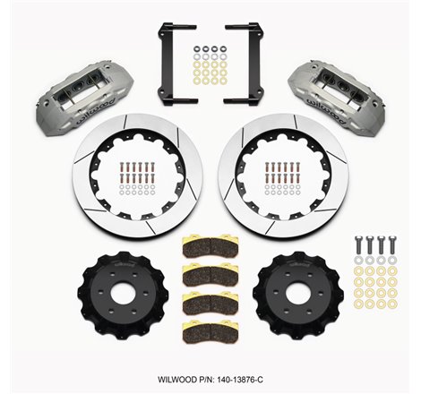 Wilwood TX6R Front Kit 16.00in Clear Ano 1999-2014 GM Truck/SUV 1500