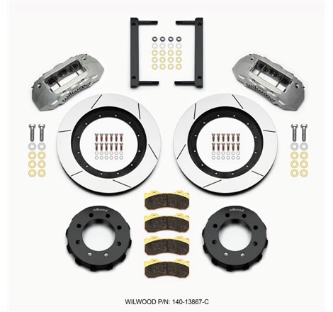 Wilwood TX6R Front Kit 16.00in Clear Ano 2005-2012 Ford F250/F350 4WD