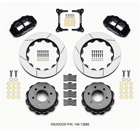 Wilwood Narrow Superlite 4R RearTruck Kit 14.25in 2012-Up Ford F150 (6 lug)