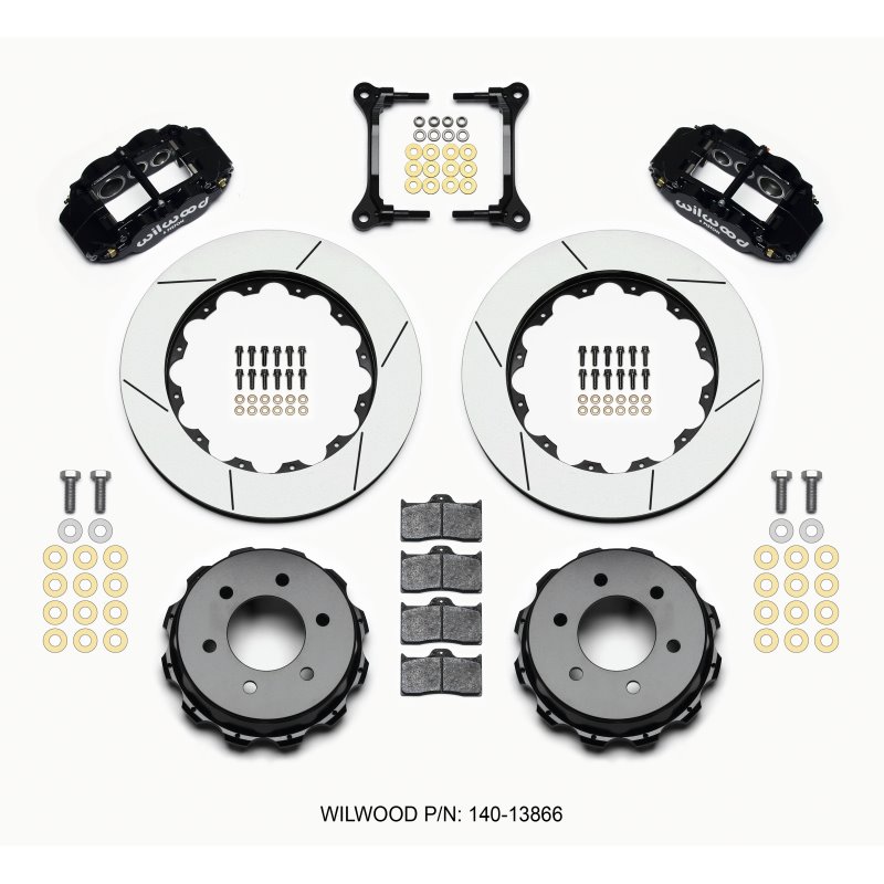 Wilwood Narrow Superlite 4R RearTruck Kit 14.25in 2012-Up Ford F150 (6 lug)