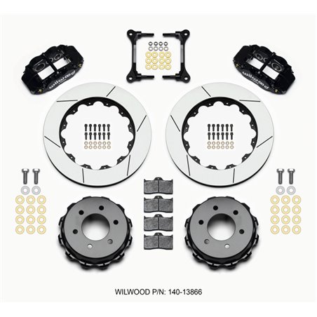 Wilwood Narrow Superlite 4R RearTruck Kit 14.25in 2012-Up Ford F150 (6 lug)