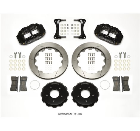 Wilwood Narrow Superlite 4R Front Hat Kit 12.88in 2007-Up Jeep Wrangler