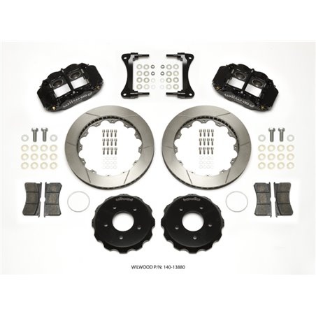 Wilwood Narrow Superlite 4R Front Hat Kit 12.88in 2007-Up Jeep Wrangler