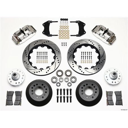 Wilwood Narrow Superlite 6R Front Hub Kit 14.00in Drill Pol WWE ProSpindle