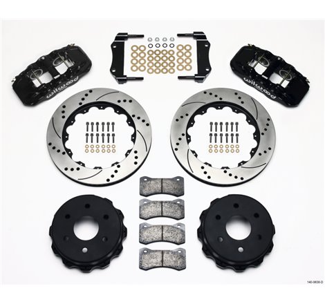 Wilwood AERO4 RearTruck Kit 14.25in Drilled 1999-2010 GM 1500-SUV 2 Piston OE Caliper