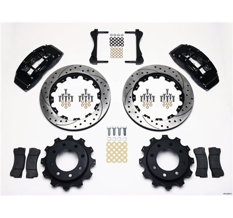 Wilwood TC6R Rear Kit 16.00in Drilled 1999-2010 GM Trk 2500 HD 4.84 Cntr