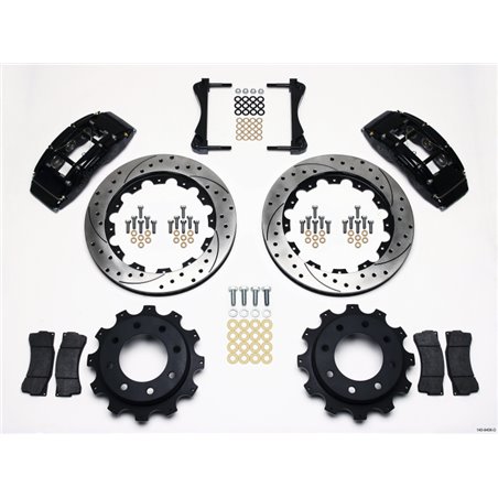 Wilwood TC6R Rear Kit 16.00in Drilled 1999-2010 GM Trk 2500 HD 4.84 Cntr