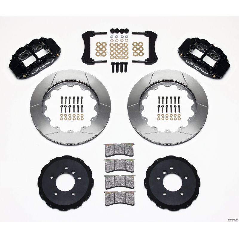 Wilwood Narrow Superlite 6R Front Hat Kit 14.00in E36 BMW M3