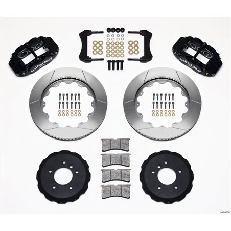 Wilwood Narrow Superlite 6R Front Hat Kit 14.00in E36 BMW M3