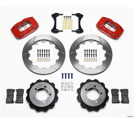 Wilwood Dynapro Radial Rear Kit 13.00in Red Mitsubishi EVO VIII