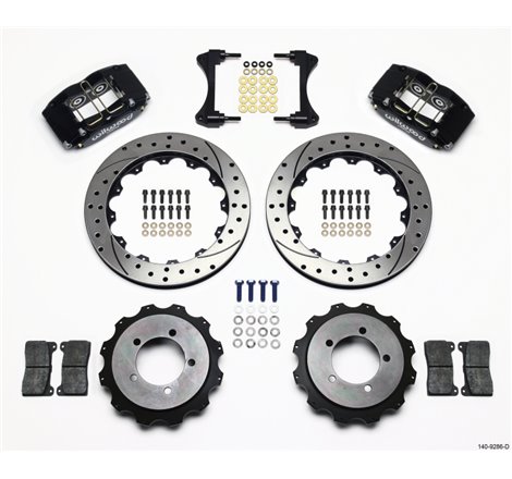 Wilwood Dynapro Radial Rear Kit 13.00in Drilled Mitsubishi EVO VIII