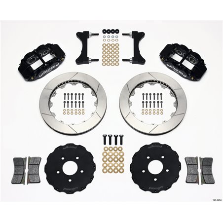 Wilwood Narrow Superlite 6R Front Hat Kit 13.06in Mitsubishi EVO VIII