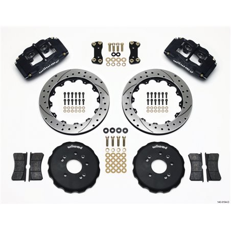 Wilwood FSLI4 Front Hat Kit 13.00in Drilled Nissan 240SX