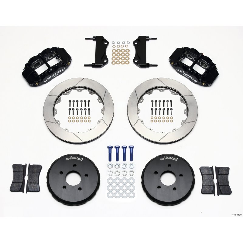 Wilwood Narrow Superlite 6R Front Hat Kit 13.06in Nissan 350Z/Fiti G35