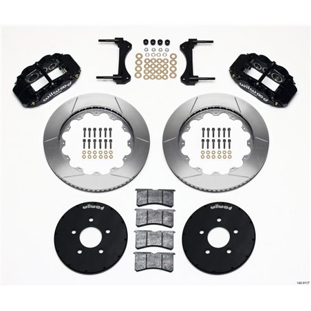 Wilwood Narrow Superlite 6R Front Hat Kit 14.00in 1994-2004 Mustang