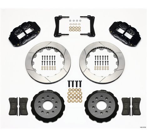 Wilwood Narrow Superlite 6R Front Hat Kit 13.06in 2005-2014 Mustang