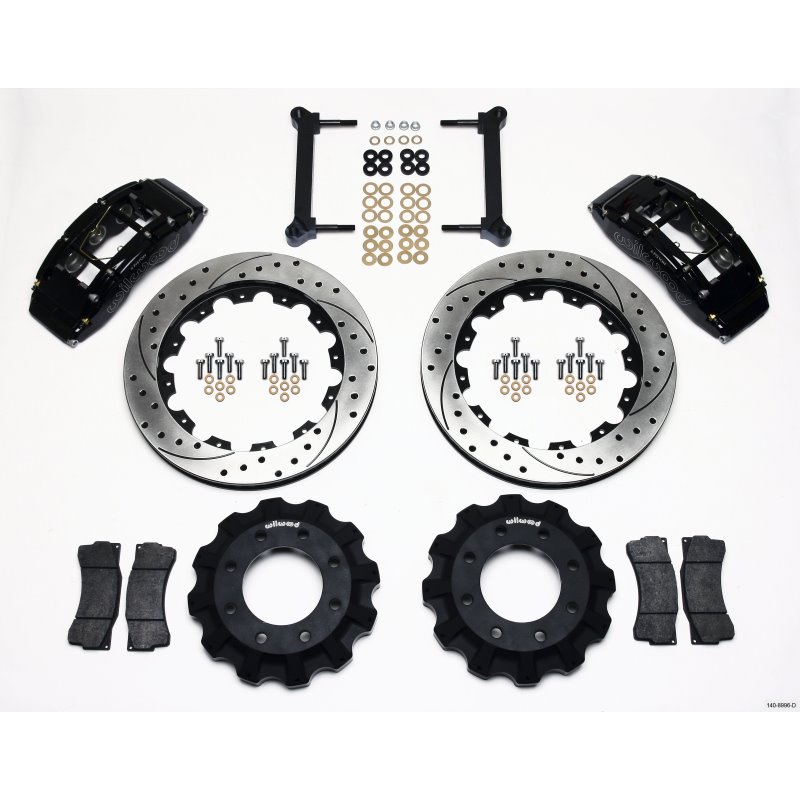 Wilwood TC6R Front Kit 16.00in Drilled 1999-2010 GM H2 Truck/SUV 2500