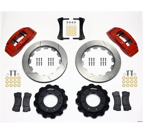 Wilwood TC6R Front Kit 16.00in Red 1999-2014 GM Truck/SUV 1500