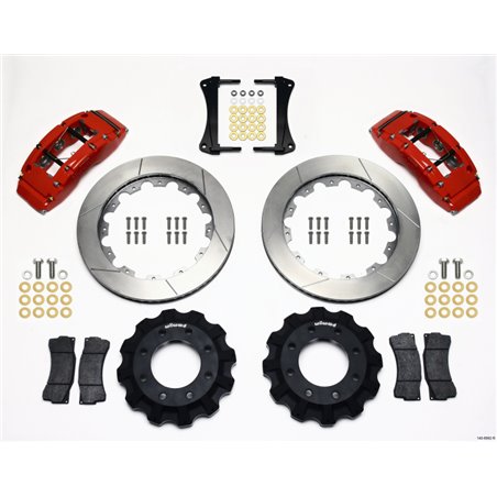 Wilwood TC6R Front Kit 16.00in Red 1999-2014 GM Truck/SUV 1500