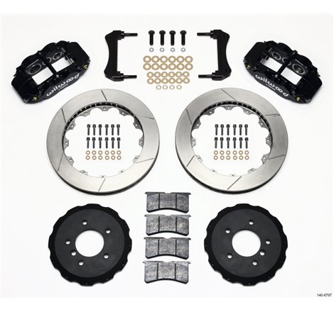 Wilwood Narrow Superlite 6R Front Hat Kit 13.06in E36 BMW M3