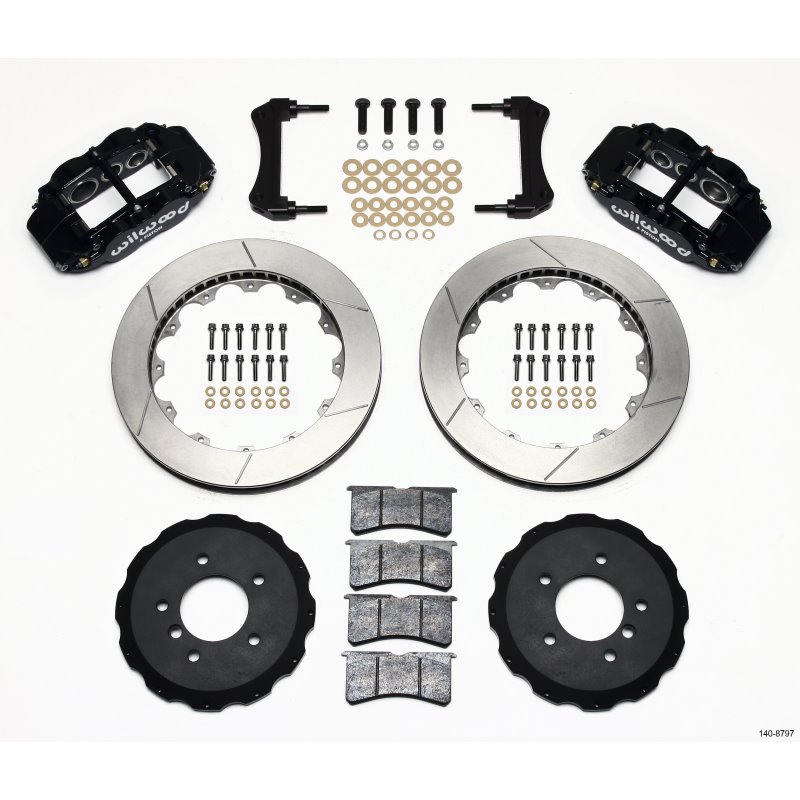 Wilwood Narrow Superlite 6R Front Hat Kit 13.06in E36 BMW M3