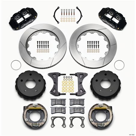 Wilwood Narrow Superlite 4R Rear P-Brk Kit 14.00in Small Ford 2.36in Off Bronco 5 x 5.50