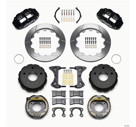 Wilwood Narrow Superlite 4R Rear P-Brk Kit 12.88in Small Ford 2.36in Off Bronco 5 x 5.50