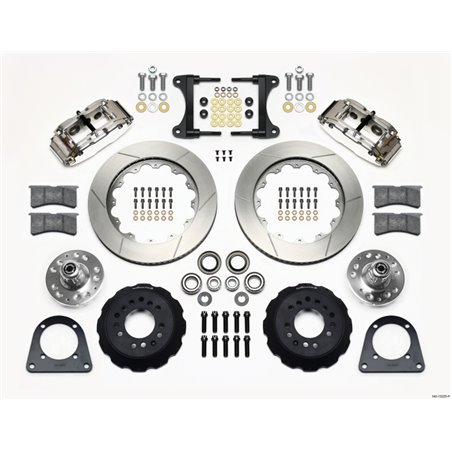 Wilwood Narrow Superlite 6R Front Hub Kit 14.00in Polished TCI-IFS 71-78 (Pinto Based)