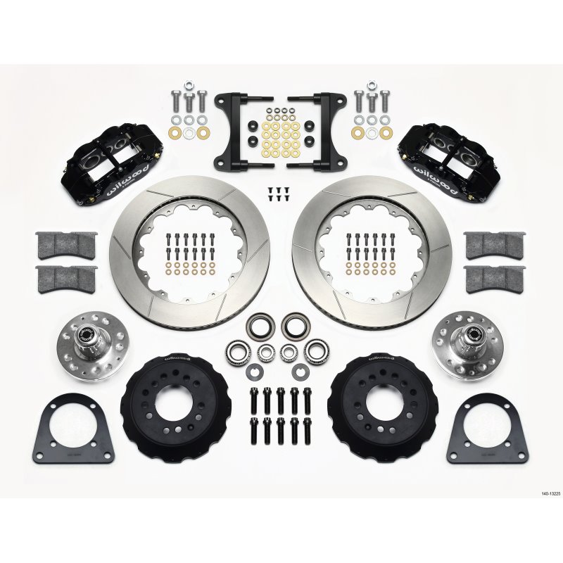 Wilwood Narrow Superlite 6R Front Hub Kit 14.00in TCI-IFS 71-78 (Pinto Based)