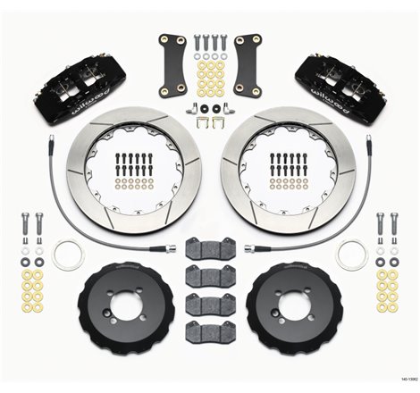 Wilwood Dynapro 6 Front Hat Kit 12.88in 2002-Up Mini Cooper w/ Lines