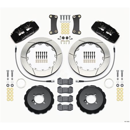 Wilwood Dynapro 6 Front Hat Kit 12.88in 2002-Up Mini Cooper w/ Lines