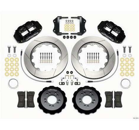 Wilwood Narrow Superlite 6R Front Hat Kit 14.00in 2013-Up Ford Focus ST w/ Lines