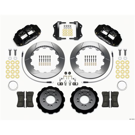 Wilwood Narrow Superlite 6R Front Hat Kit 12.88in 2013-Up Ford Focus ST w/ Lines