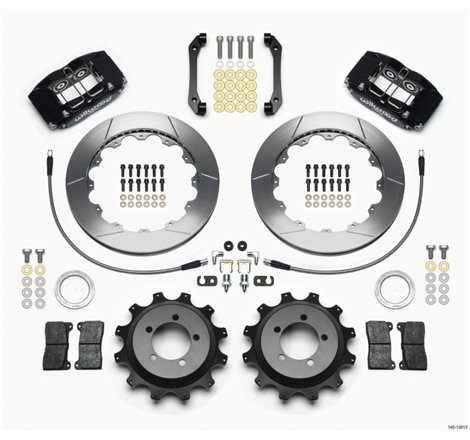 Wilwood Dynapro Radial Rear Kit 12.88in 2006-2007 Subaru WRX w/Lines