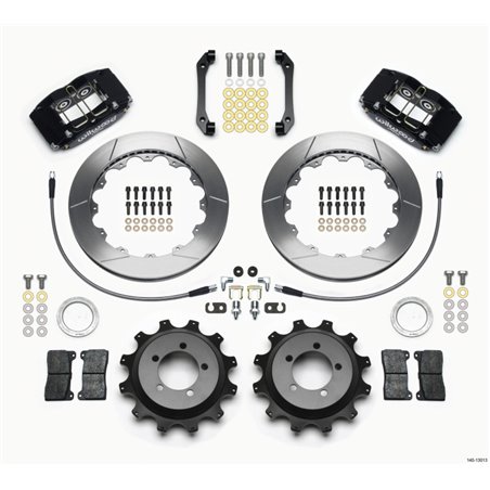 Wilwood Dynapro Radial Rear Kit 12.88in 2006-2007 Subaru WRX w/Lines