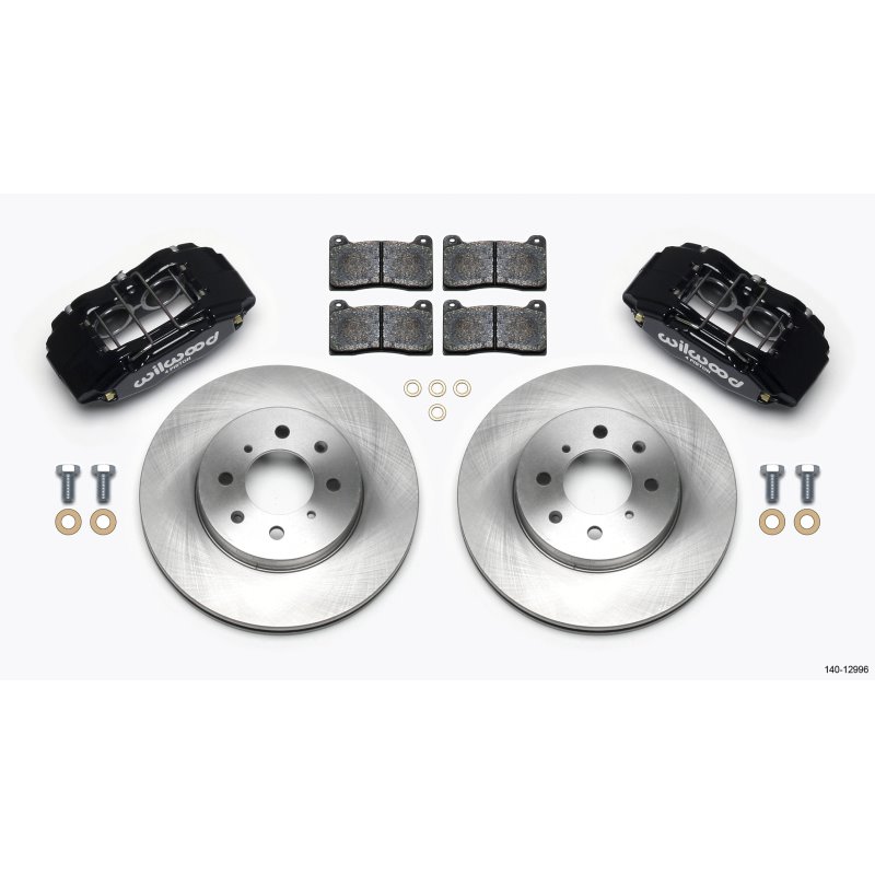 Wilwood DPHA Front Caliper & Rotor Kit Honda / Acura w/ 262mm OE Rotor