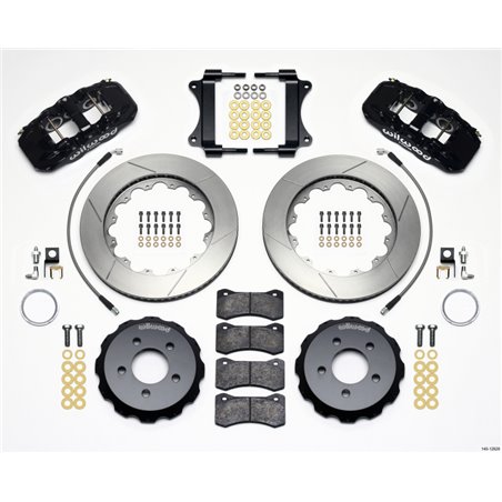 Wilwood AERO6 Front Hat Kit 14.25 2008-2009 Pontaic G8 w/Lines