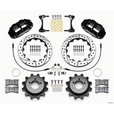 Wilwood Narrow Superlite 4R Rear Kit 12.88in Drilled 99-05 WRX / 99-07 Impreza