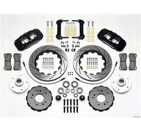 Wilwood AERO6 Front Truck Kit 14.25in Drilled 97-03 Ford F150