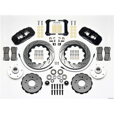 Wilwood AERO6 Front Truck Kit 14.25in Drilled 97-03 Ford F150