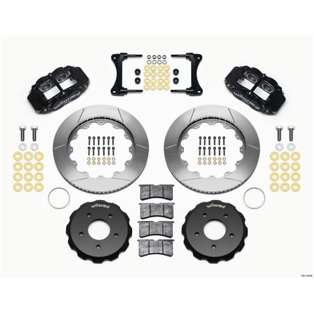 Wilwood Narrow Superlite 4R Front Hat Kit 14.00in 2007-Up Jeep Wrangler