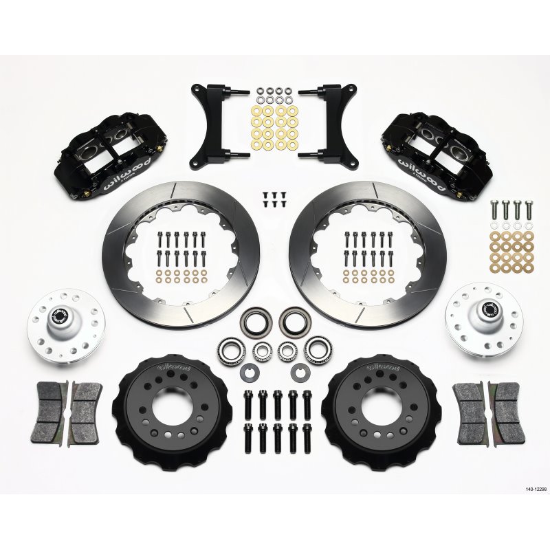 Wilwood Narrow Superlite 6R Front Hub Kit 12.88in 79-87 GM G Body