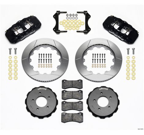 Wilwood AERO6 Front Hat Kit 14.00 99-06 BMW E46