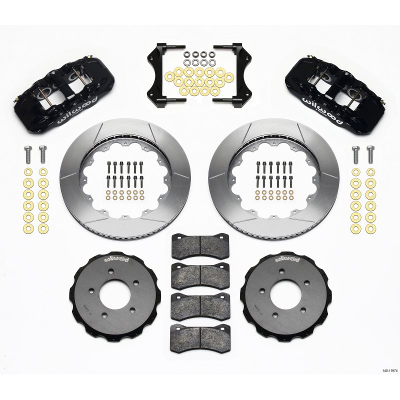 Wilwood AERO6 Front Hat Kit 14.00 99-06 BMW E46