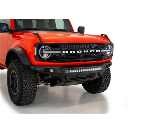 Addictive Desert Designs 2021+ Ford Bronco Stealth Fighter Front Bumper w/ Winch Mount