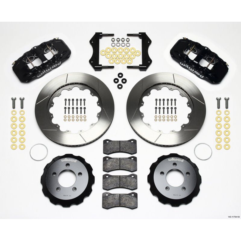 Wilwood AERO6 Front Hat Kit 14.25 2006-10 Magnum/Challngr/Chrgr/300C