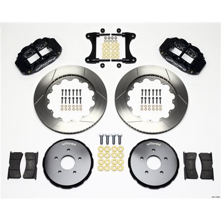 Wilwood Narrow Superlite 6R Front Hat Kit 14.00in Nissan 370Z/Fiti G37