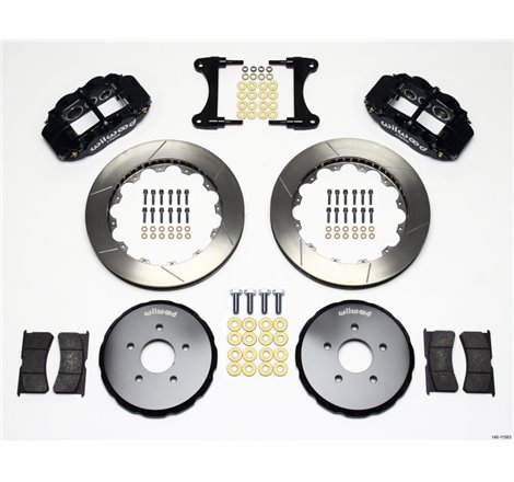 Wilwood Narrow Superlite 6R Front Hat Kit 13.06in Nissan 370Z/Fiti G37